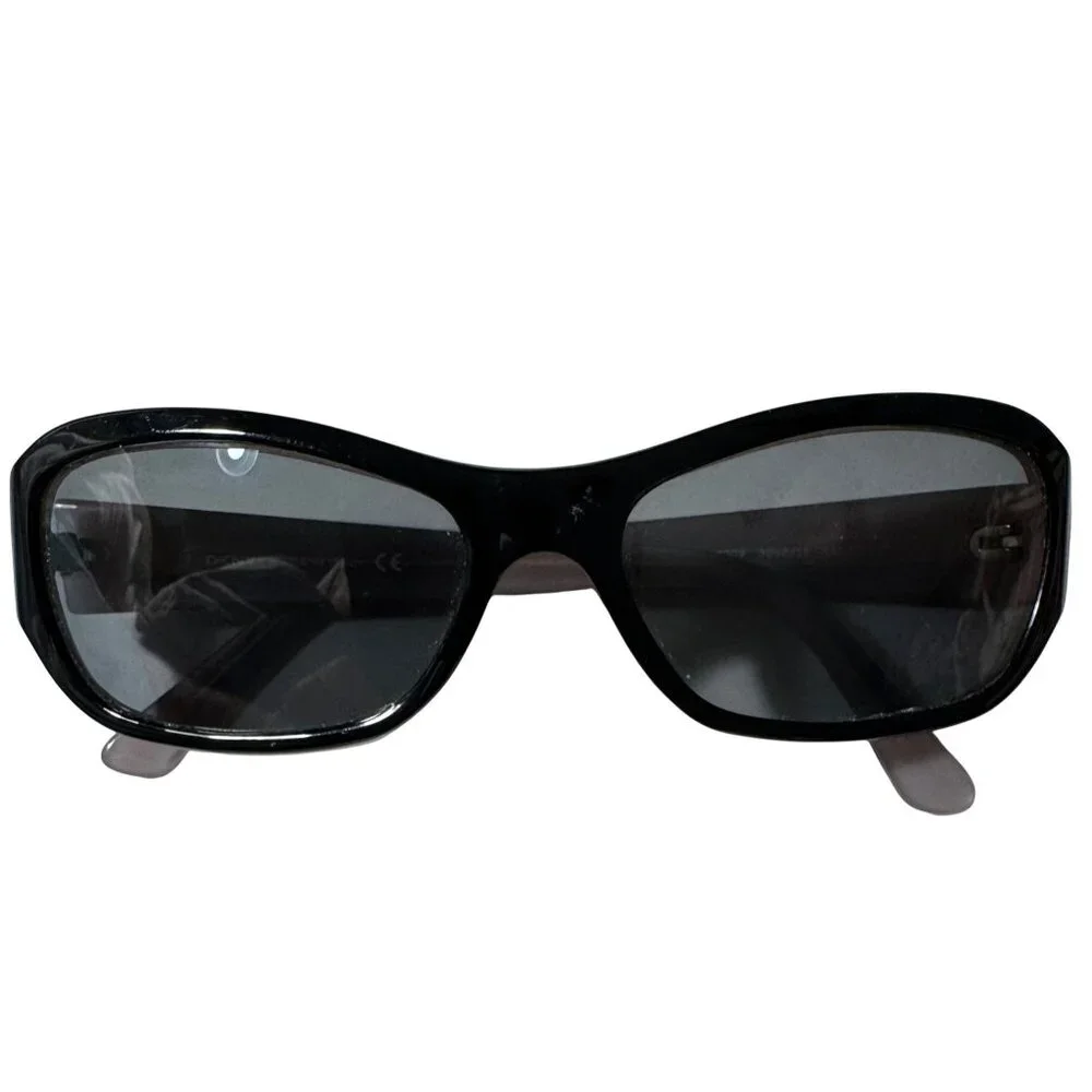 DKNY Womens Eyeglasses DY4009 54-16 130 FRAME ONLY Black & Pink Rectangle Italy - Picture 1 of 12